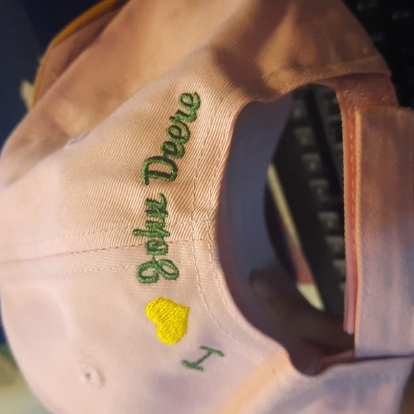 2 for $15 John Deere pink cap - Picture 3 of 3